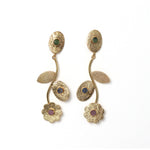 Load image into Gallery viewer, Vintage Bloom Earrings, Botanica
