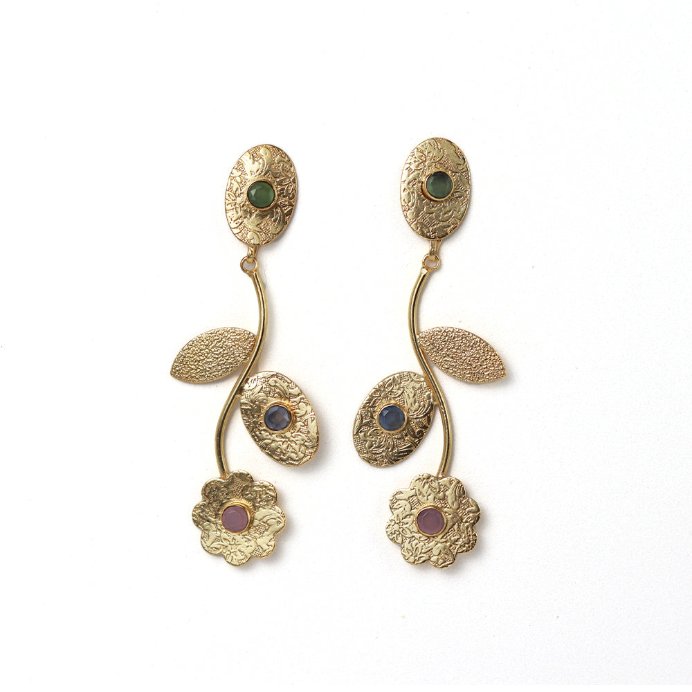 Vintage Bloom Earrings, Botanica