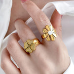 Load image into Gallery viewer, Intricate Flower Ring Ada Jewels Accessories
