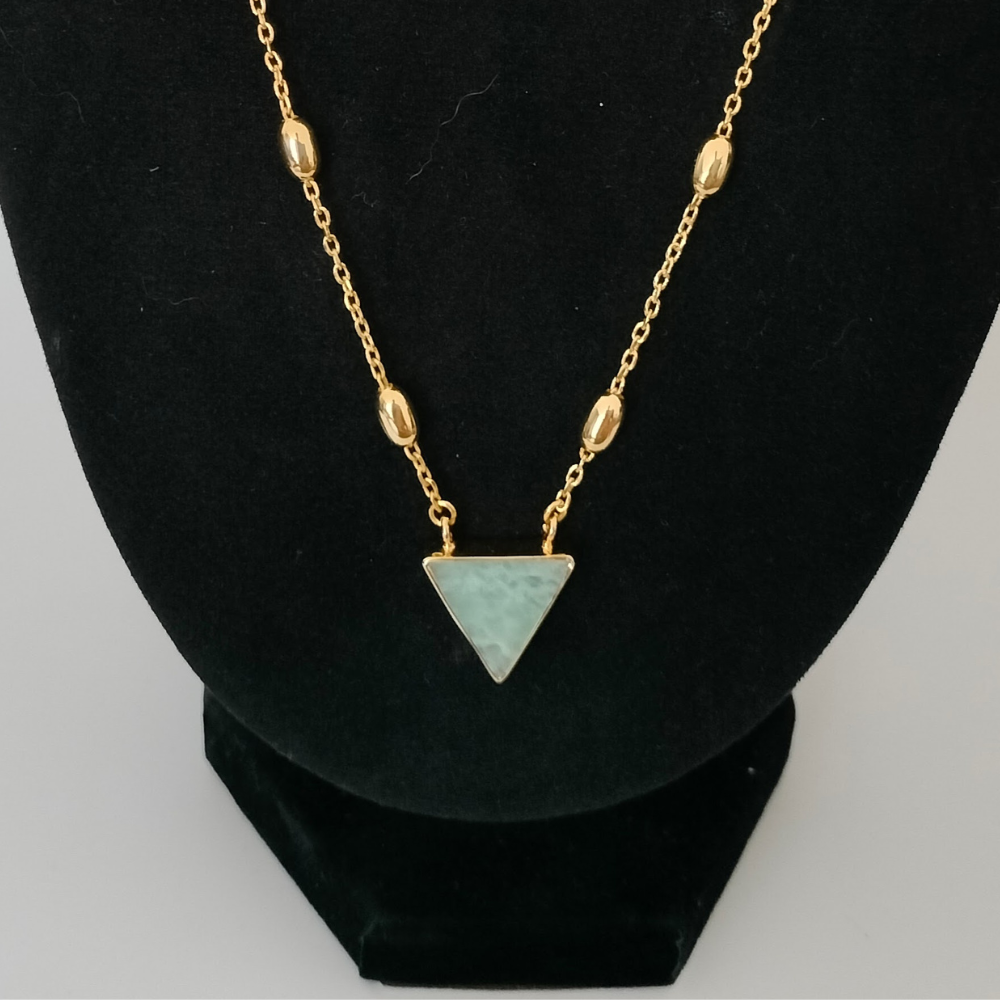 Blue Oasis Necklace,Triazon