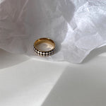 Load image into Gallery viewer, Gold and Black Ring Ada Jewels Accessories
