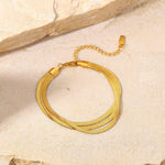 Load image into Gallery viewer, 3 Strands Intertwined Bracelet Ada Jewels Accessories
