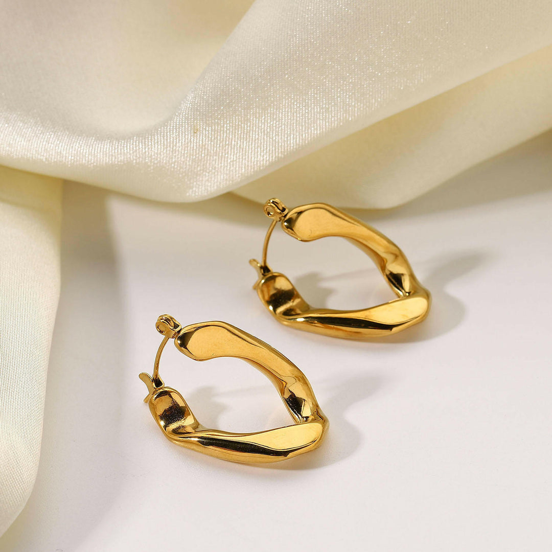 Gold Hoop Earrings Ada Jewels Accessories