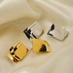 Load image into Gallery viewer, Geometric Stainless Steel Trending Earrings Ada Jewels Accessories
