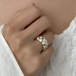 Load image into Gallery viewer, Gleaming Gold Ring Ada Jewels Accessories
