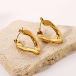 Load image into Gallery viewer, Gold Hoop Earrings Ada Jewels Accessories
