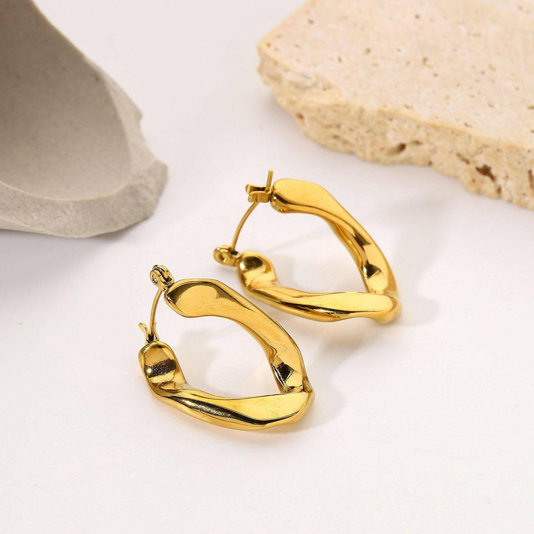 Gold Hoop Earrings Ada Jewels Accessories